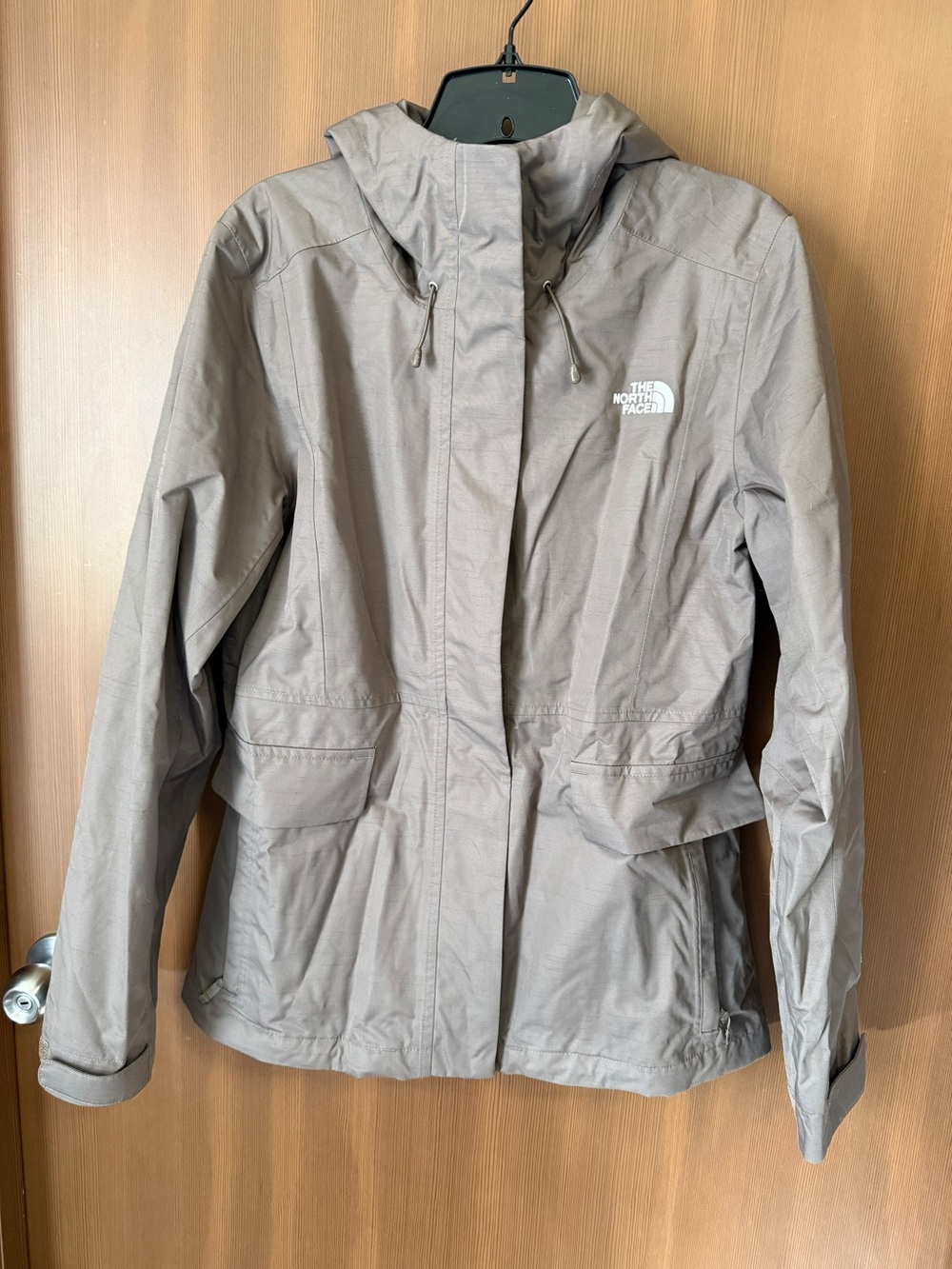 The North Face monarch triclimate Outer Shell Only Hooded in stone brown Sz: M